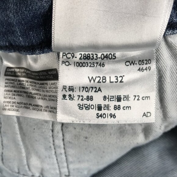 LEVIS 512 Jeans Mens 28x30 (Tag 28x32) Slim Taper Fit Stretch Premium Denim "E" - Picture 11 of 16